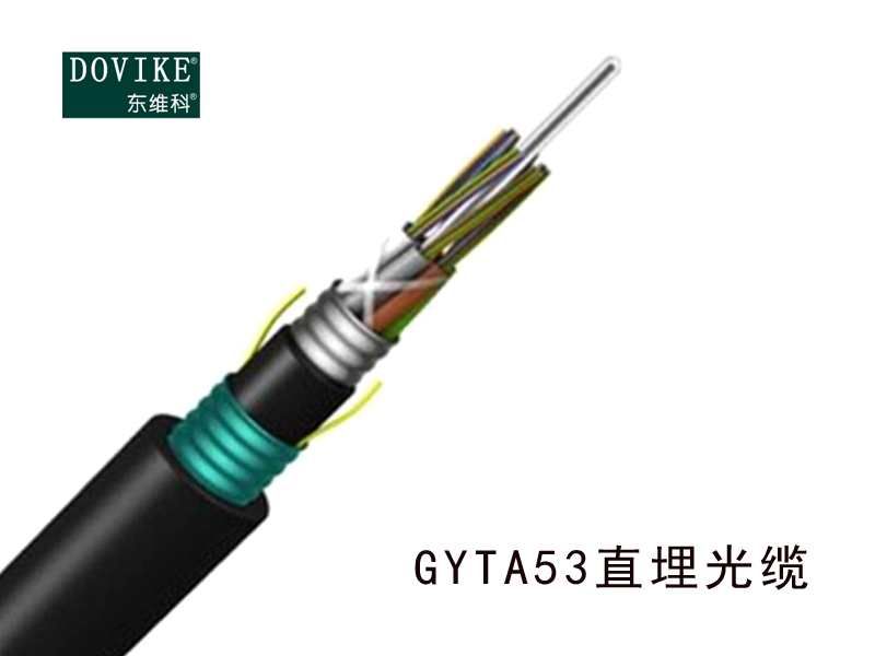 GYTA53加强铠装直埋光缆  24芯埋地光缆--江苏东维通信科技有限公司