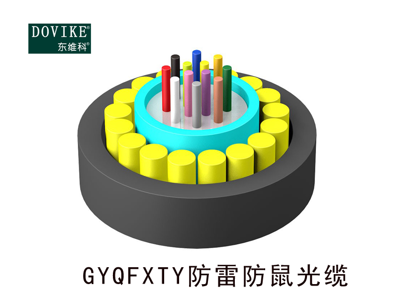 GYQFXTY防雷防鼠光缆，12芯防鼠光缆--江苏东维通信科技有限公司