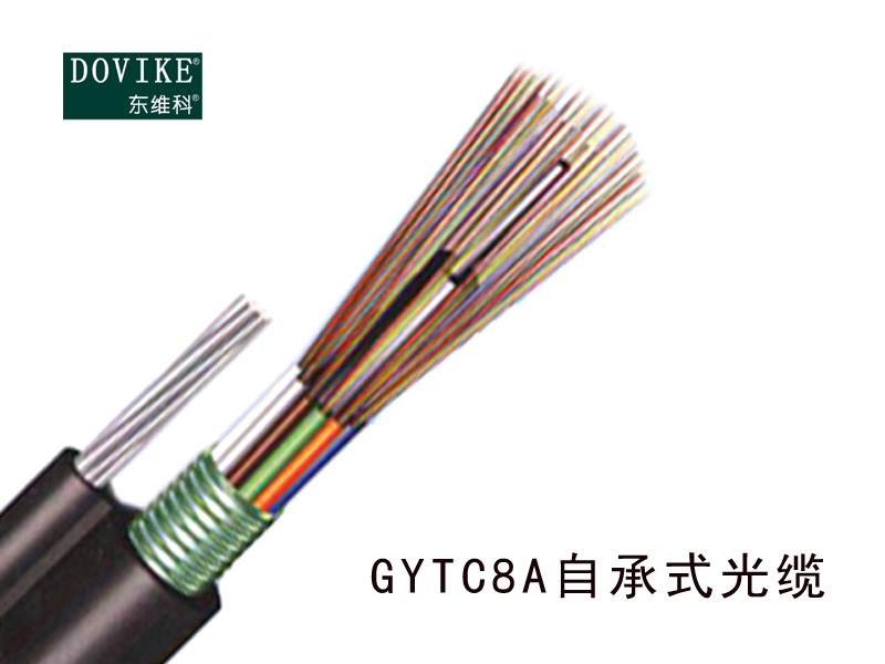 GYTC8A自承式光缆，24芯GYTC8A光缆厂家--江苏东维通信科技有限公司