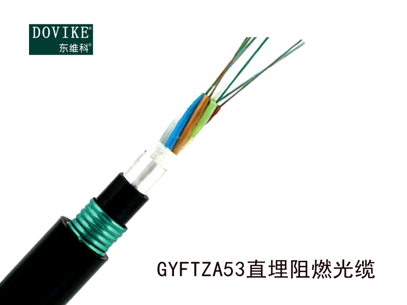 GYFTZA53直埋铠装阻燃光缆  24芯GYFTZA53阻燃光缆--江苏东维通信科技有限公司