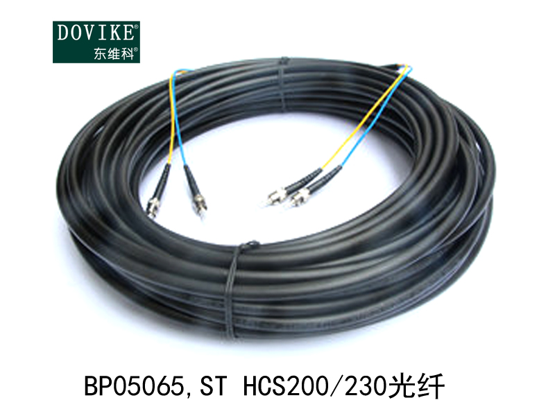 BP05065 ST(BFOC) HCS200/230塑料光纤跳线---江苏东维通信科技有限公司